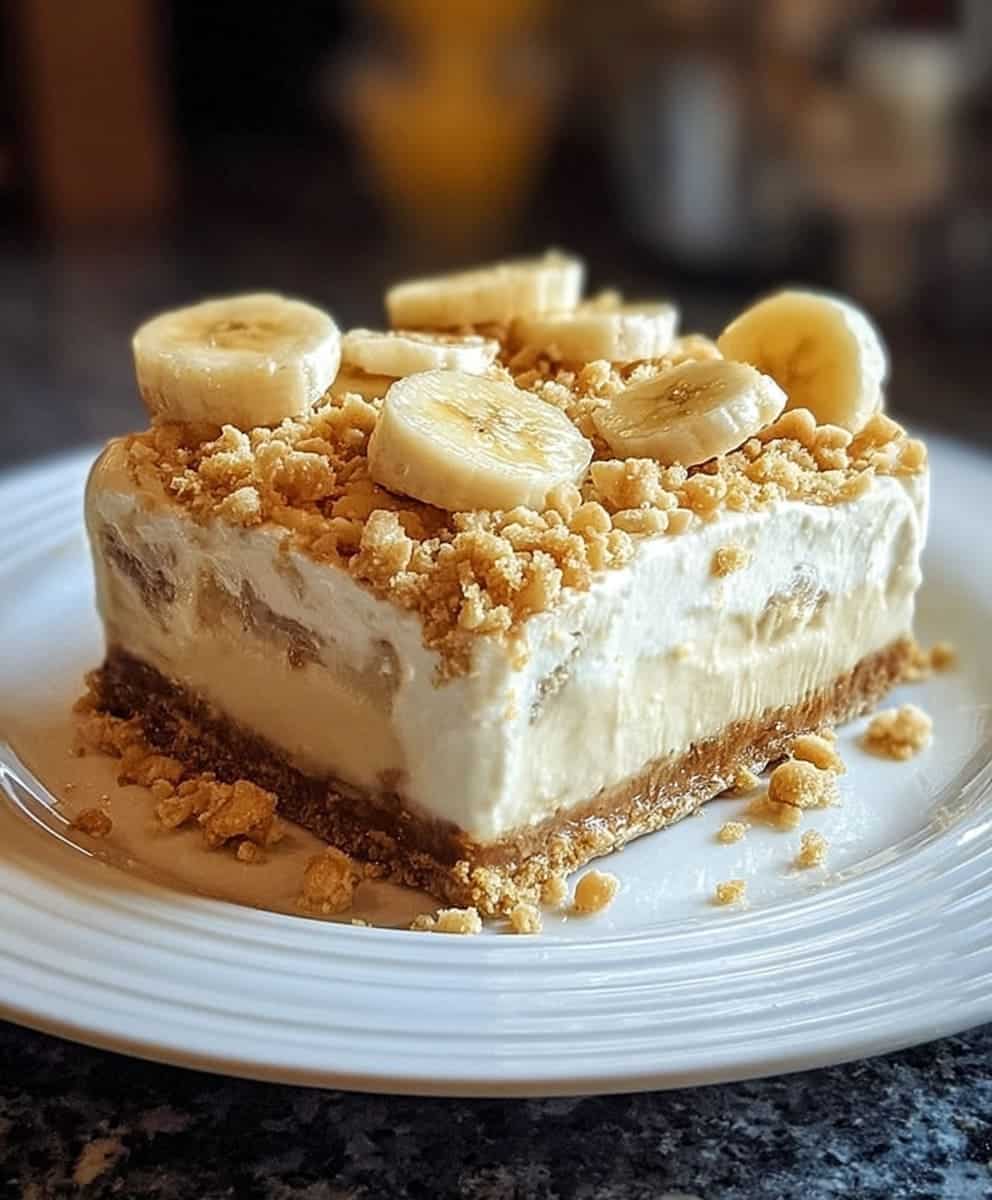 No-Bake Banana Pudding Cheesecake
