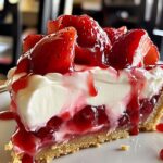 No-Bake Strawberry Cream Cheese Pie