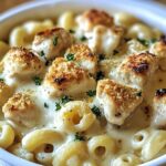Parmesan Garlic Chicken Mac and Cheese
