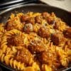 One-Pot Smoky BBQ Meatball Pasta