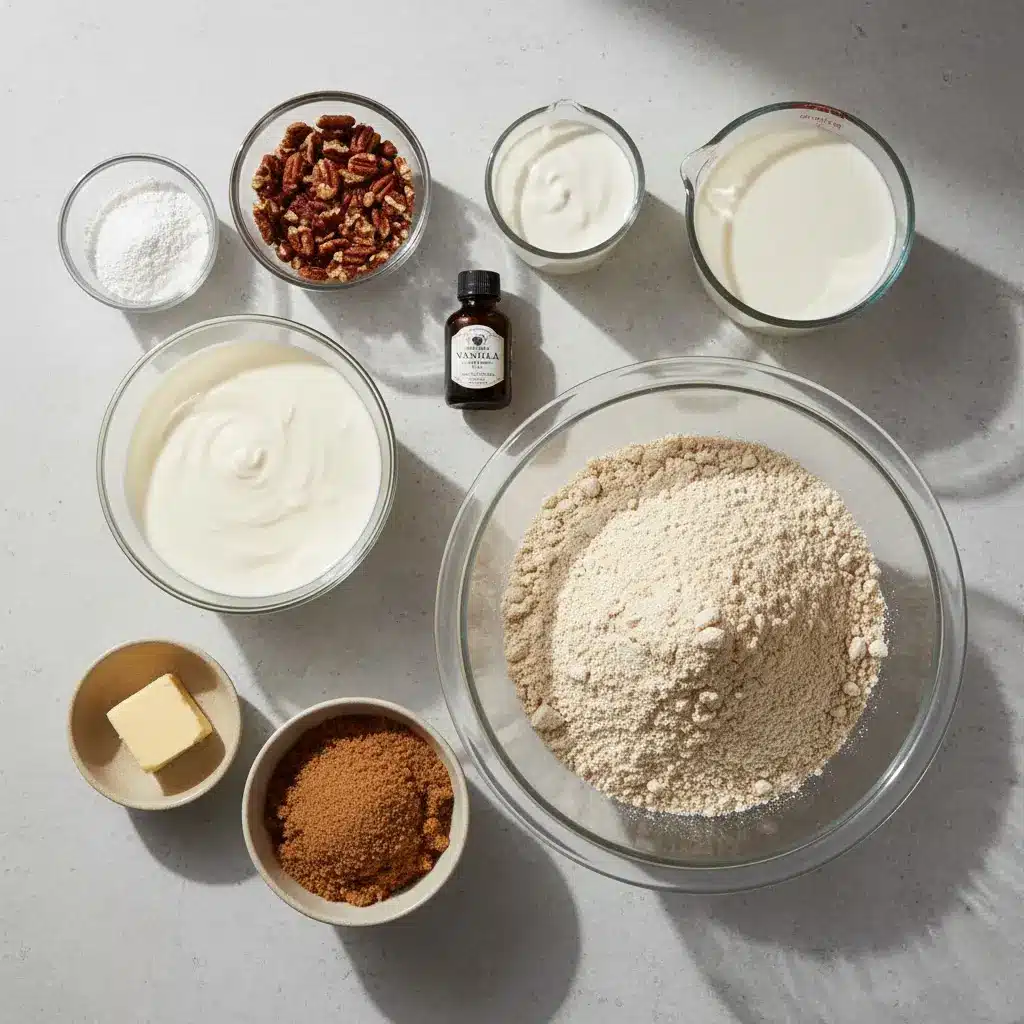 Pecan Praline Poke Cake ingredients