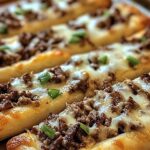 Philly Cheesesteak Stuffed Cheesy Breadsticks