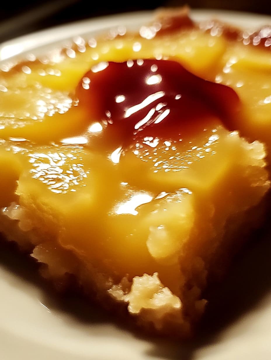 Pineapple Upside-Down Dump Cake