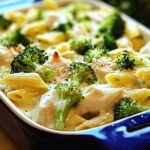 Chicken and Broccoli Alfredo Bake