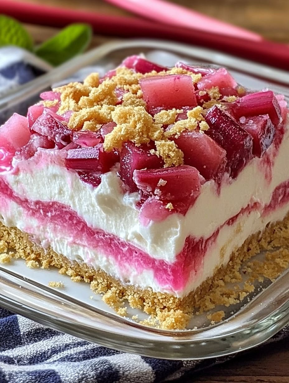 Rhubarb Icebox 