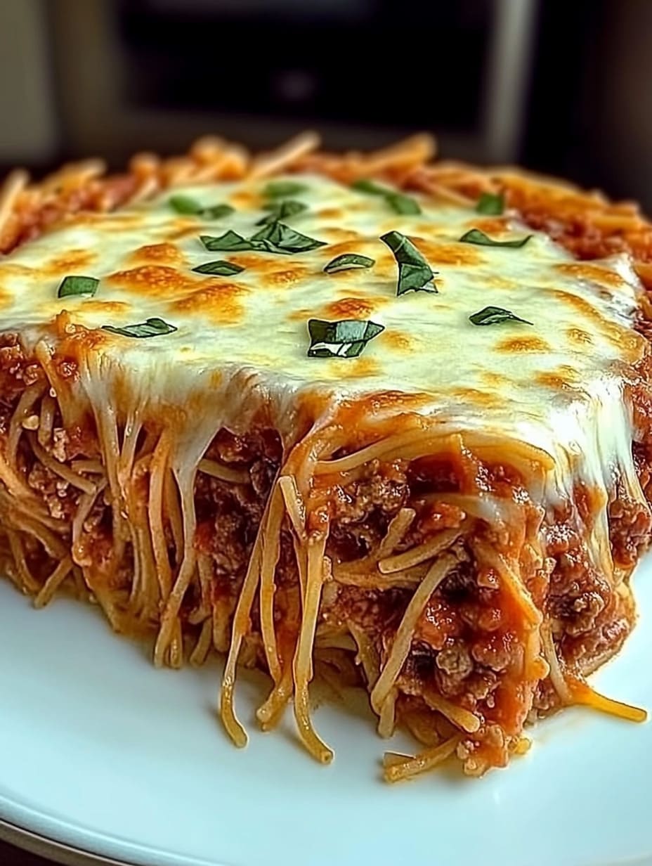 Spaghetti Pie Recipe