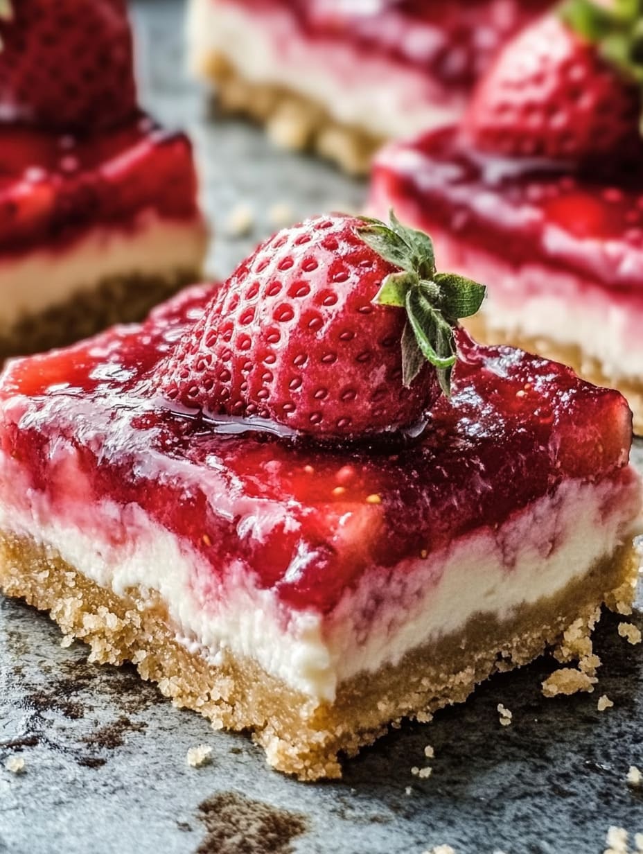 Strawberry Cheesecake Bars