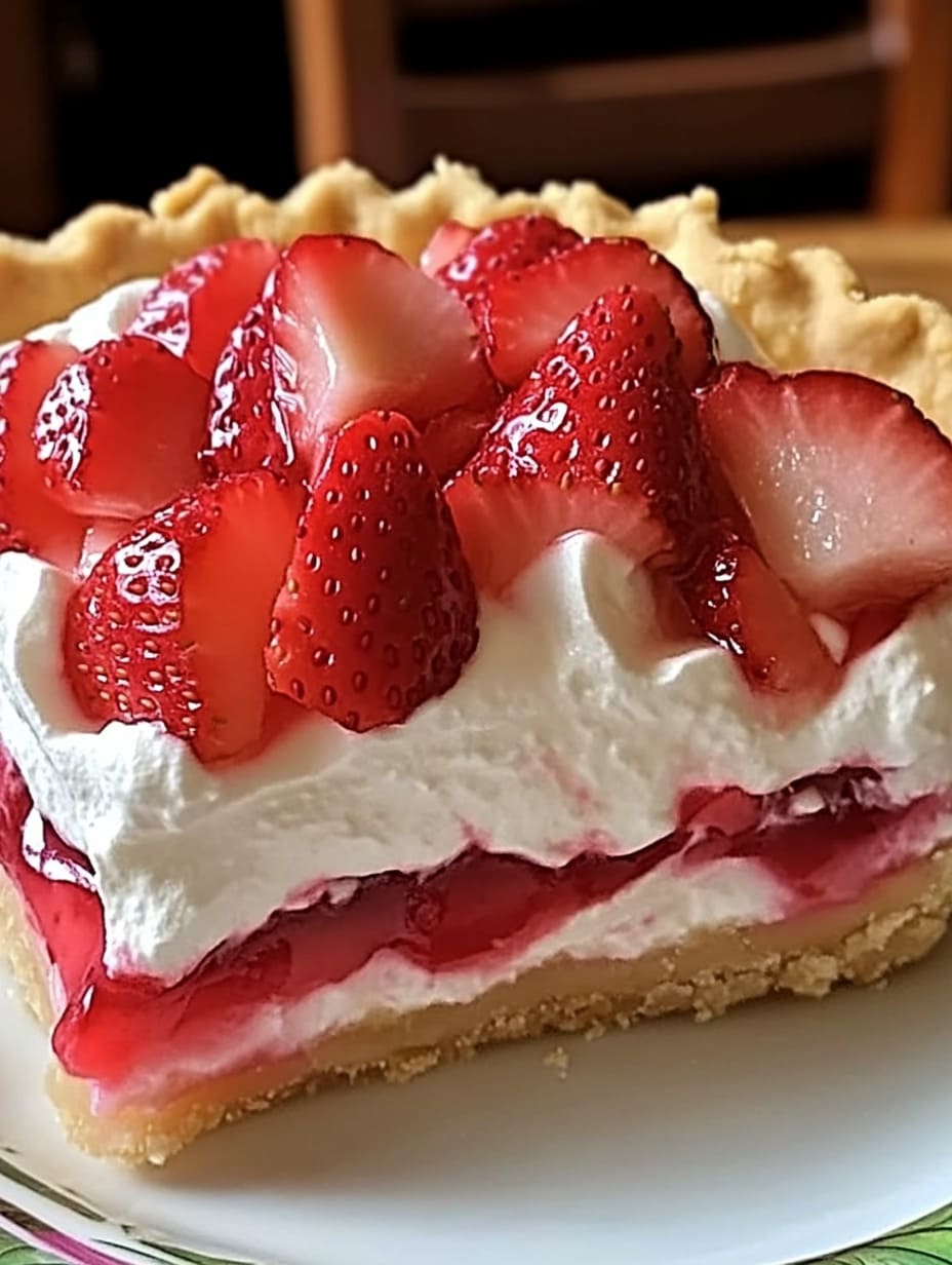 Strawberry Cool Whip Pie