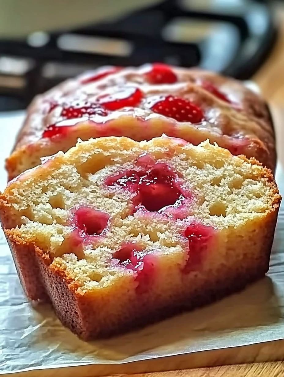 Strawberry Lemonade Loaf