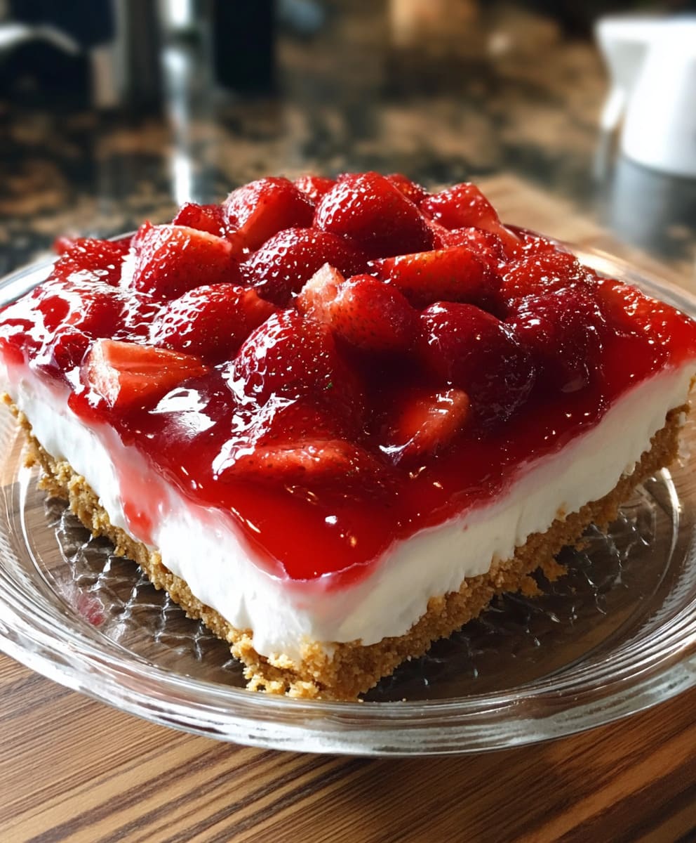 Strawberry cream cheese pie