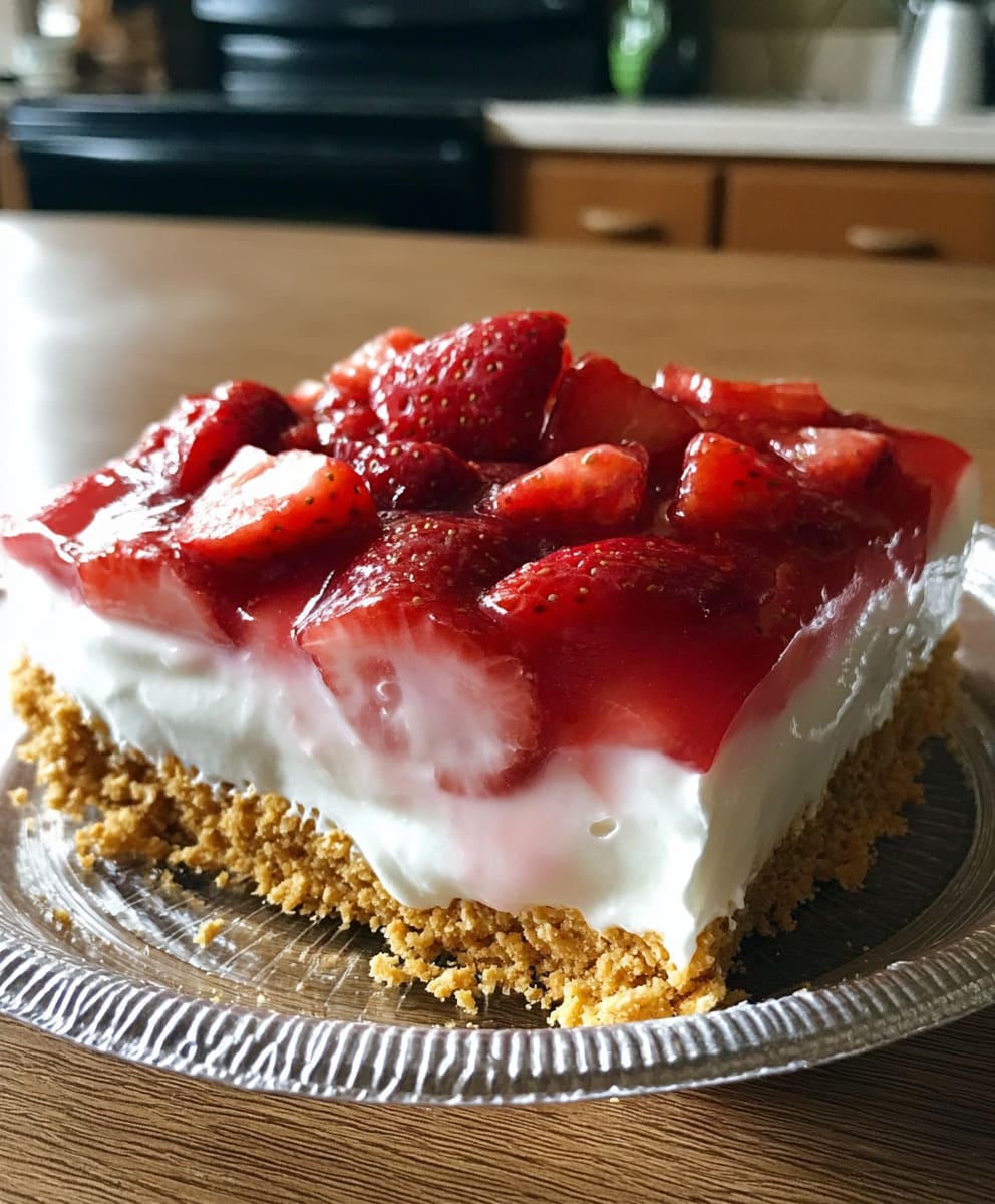 Strawberry cream cheese pie