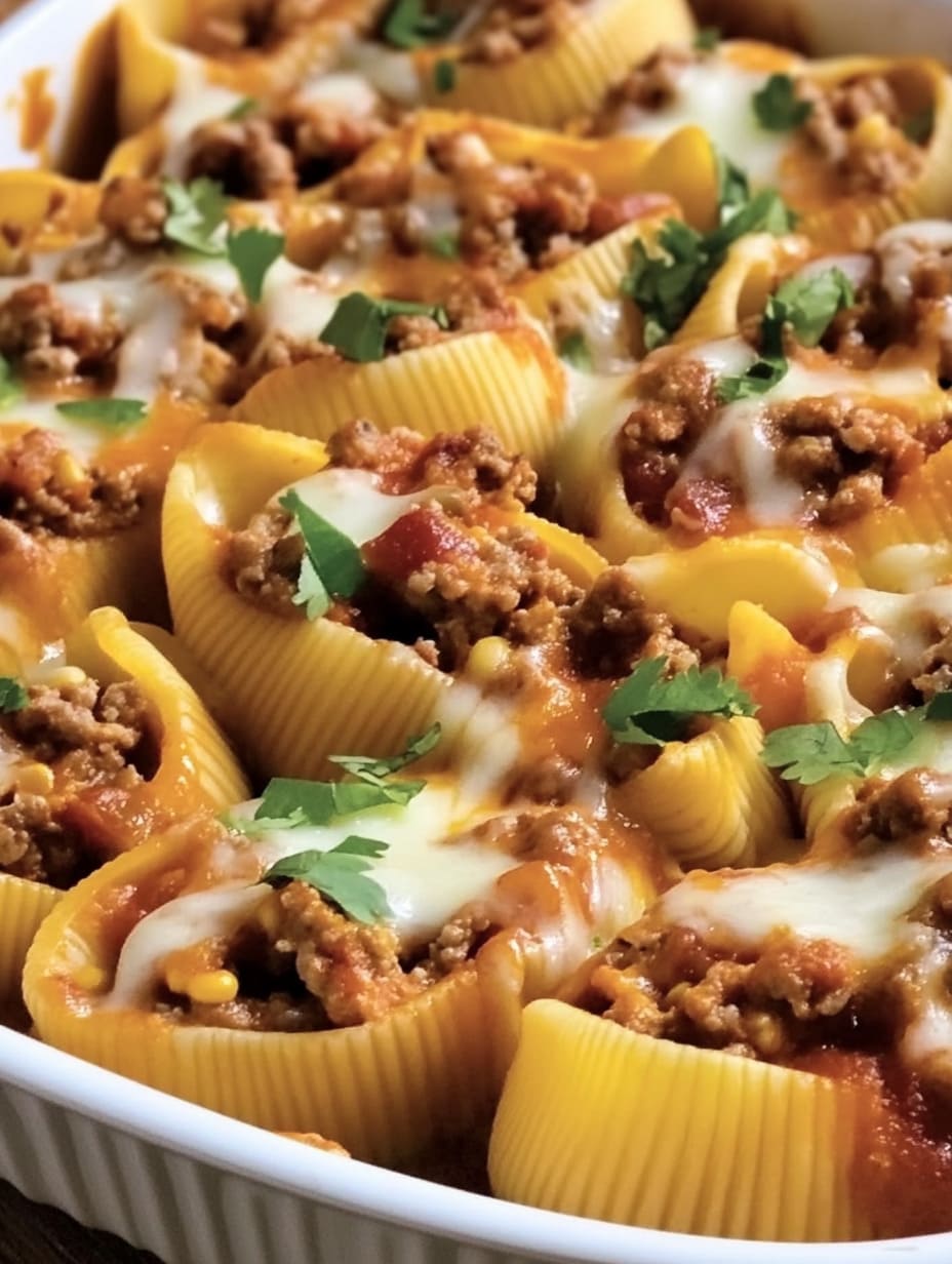 Taco Stuffed Shells
