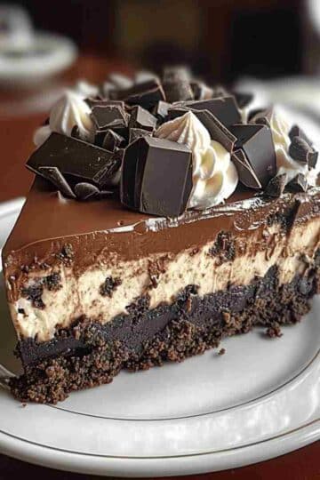Triple Chocolate Cheesecake Decadent Layered Dessert
