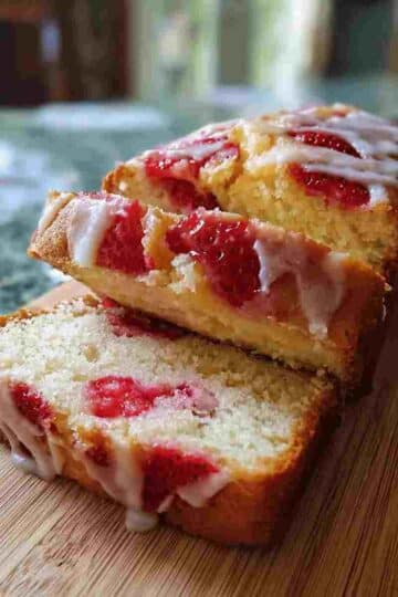 Strawberry Lemonade Loaf