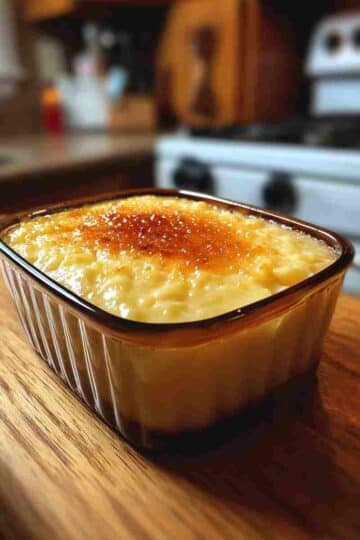 Baked Tapioca Pudding