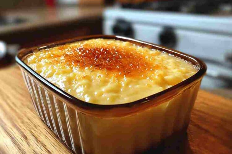 Baked Tapioca Pudding