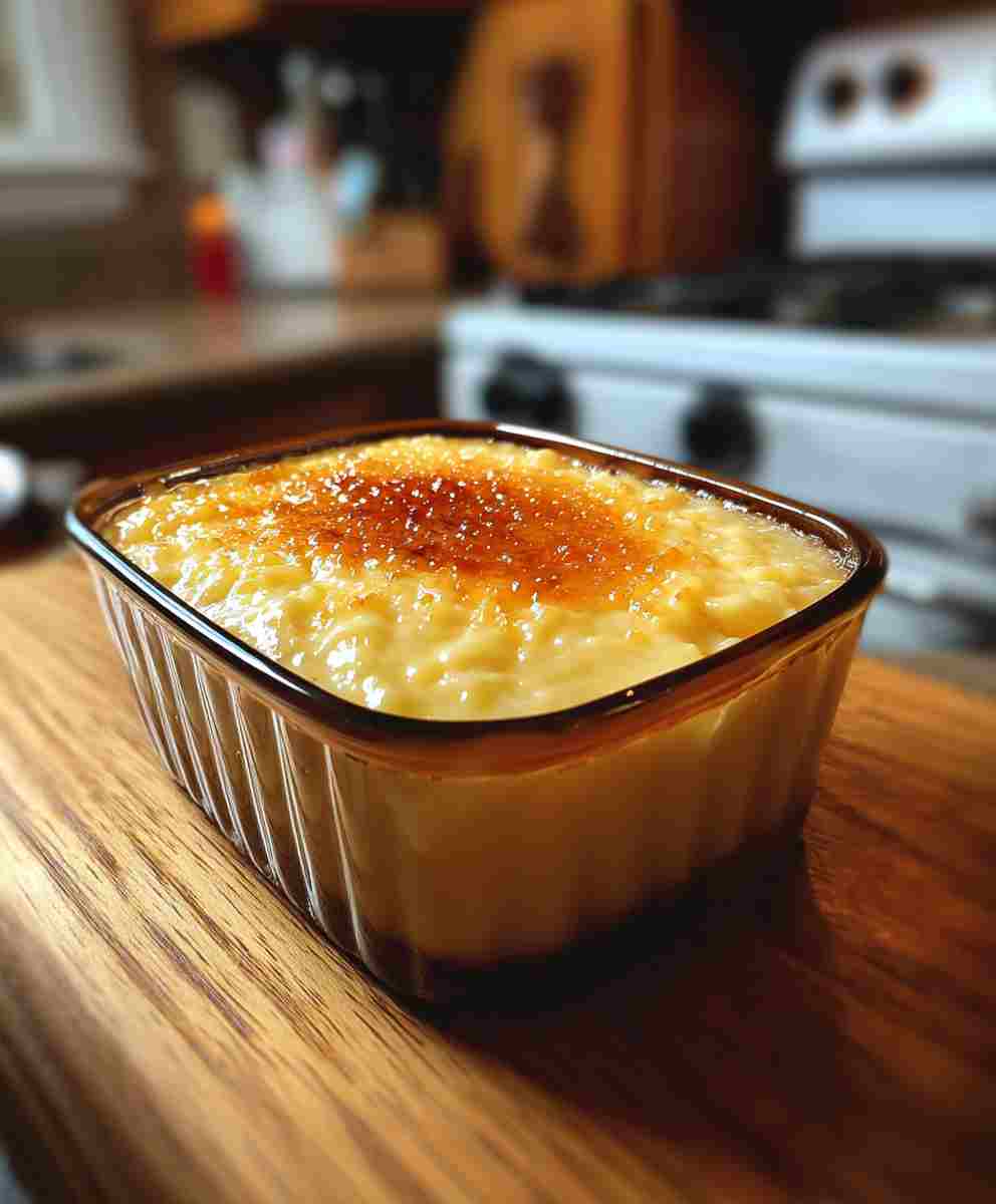 Baked Tapioca Pudding