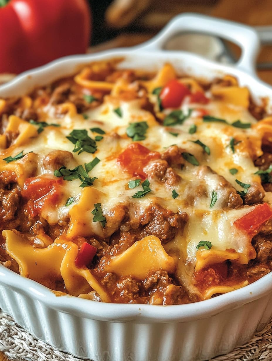 beef Lombardi Casserole