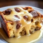 Bread Pudding with Vanilla Sauce