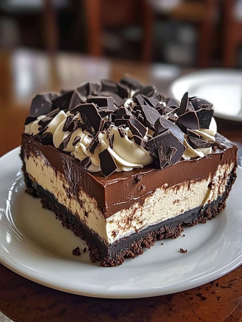Triple Chocolate Cheesecake