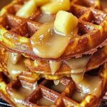 Apple Fritter Waffle Donuts