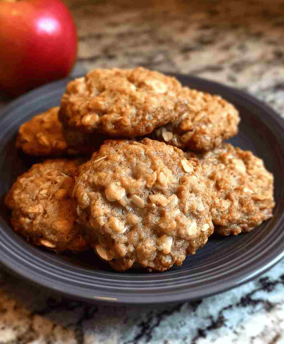 Apple Oatmeal Cookies