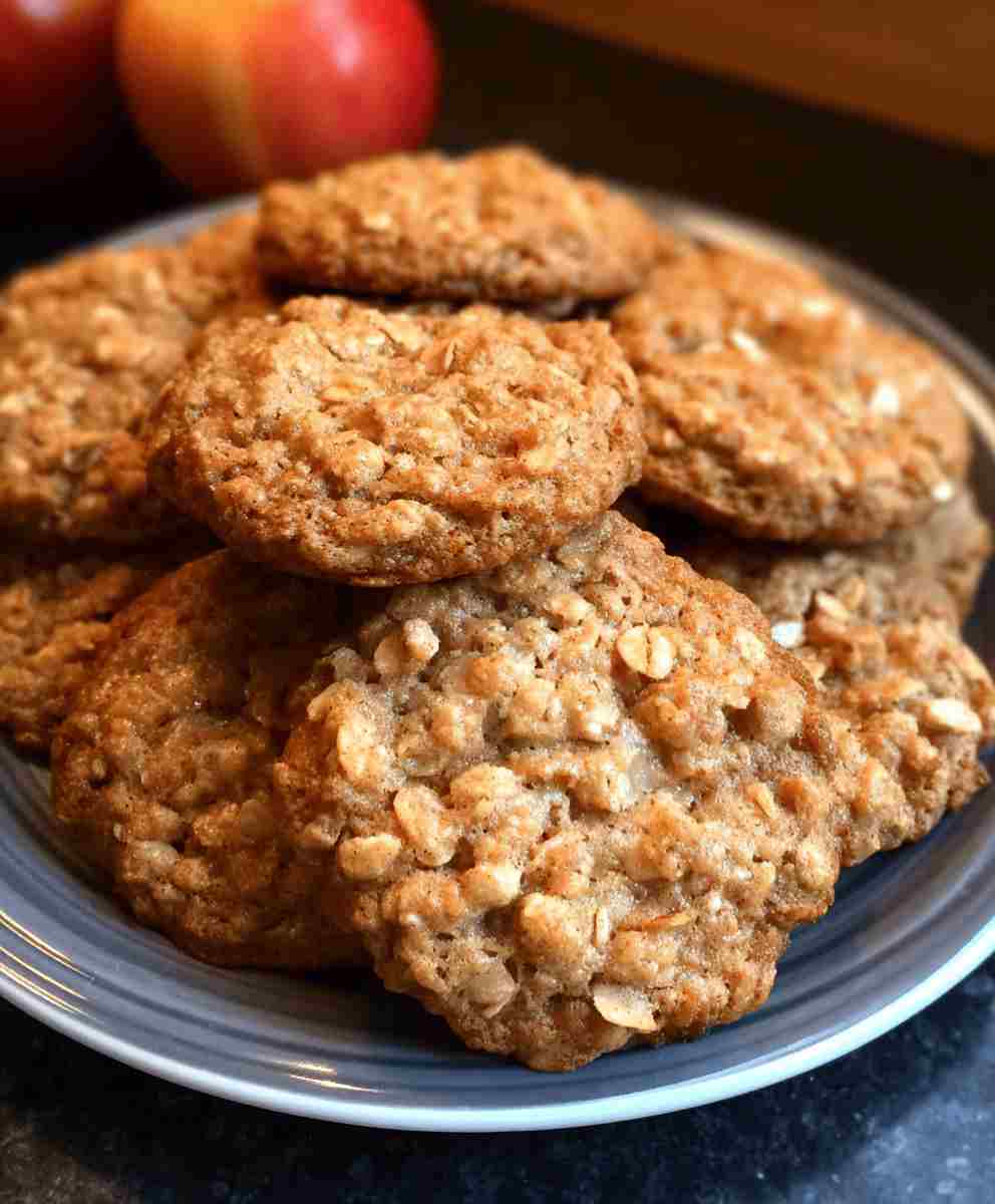 Apple Oatmeal Cookies