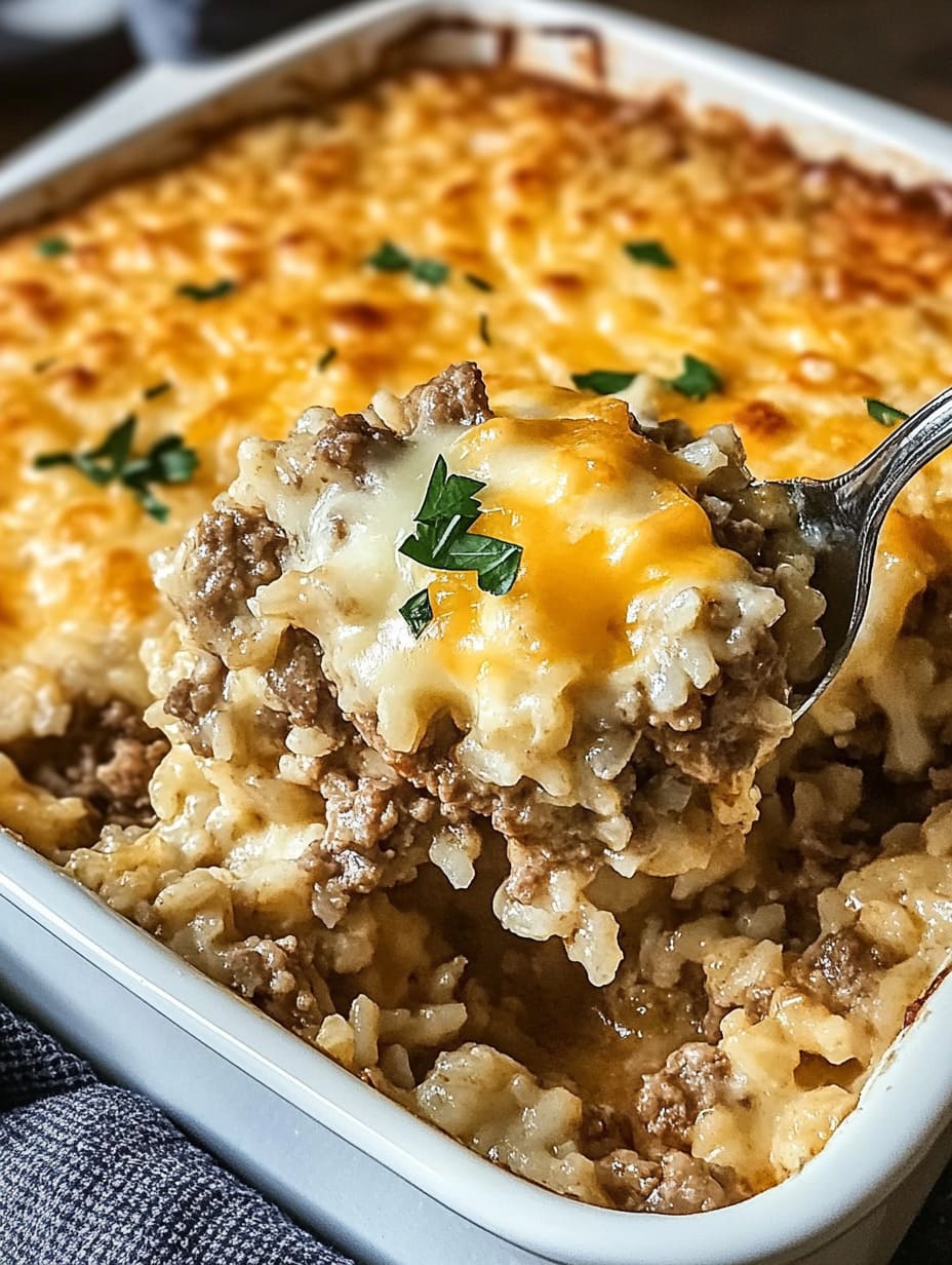 Beef and Rice Casserole