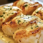 Broiled Lobster Tails with Creamy Garlic Butter Sauce