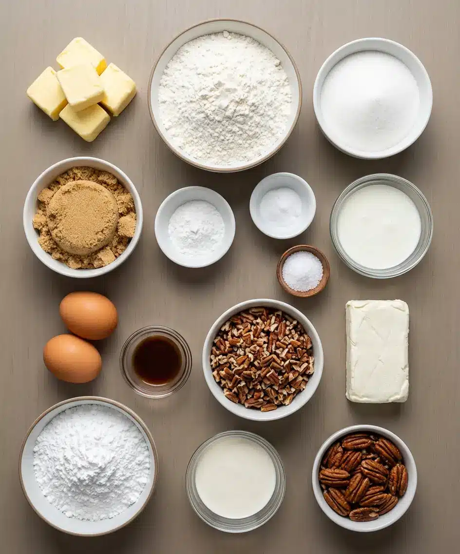 Butter Pecan Bliss Cake ingredients