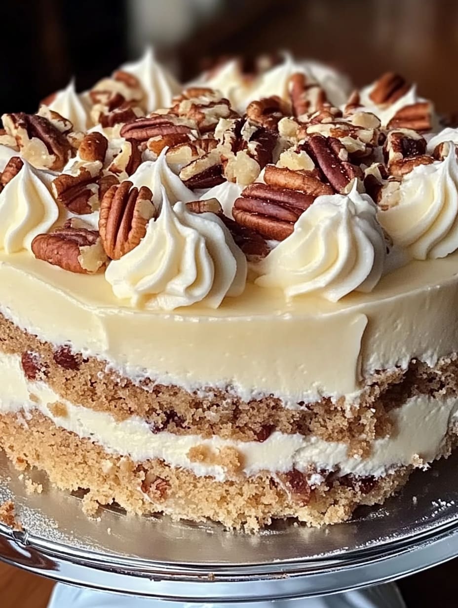 Butter Pecan Bliss Cake