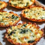Cauliflower Spinach Taco Shells
