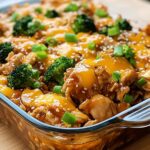 Cheesy Teriyaki Chicken Casserole