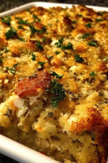 Chicken and Stuffing Casserole Recipe