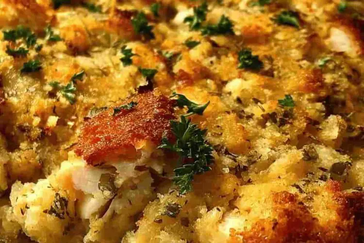 Chicken and Stuffing Casserole Recipe