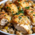 Chicken and Stuffing Casserole