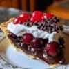 Chocolate Cherry Cream Pie