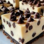 Chocolate Chip Cheesecake Bars