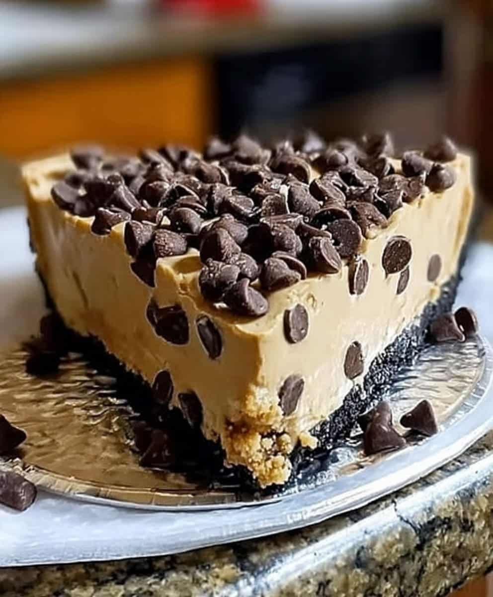 Chocolate Chip Peanut Butter Cream Pie