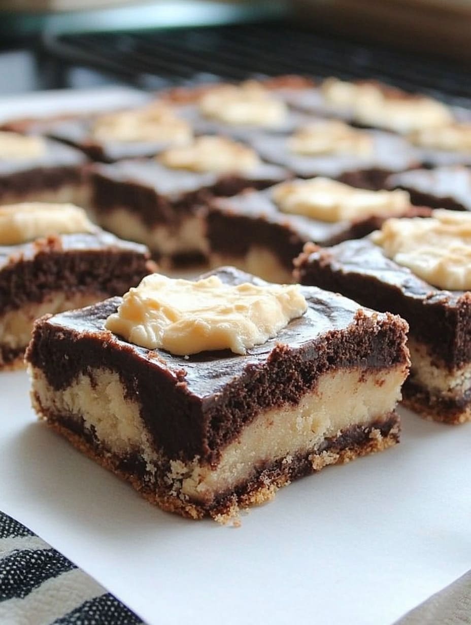 Chocolate Fudge Cake Mix Bars