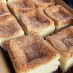Cinnamon Churro Cheesecake Bars