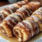 Cinnamon Roll French Toast Roll-Ups
