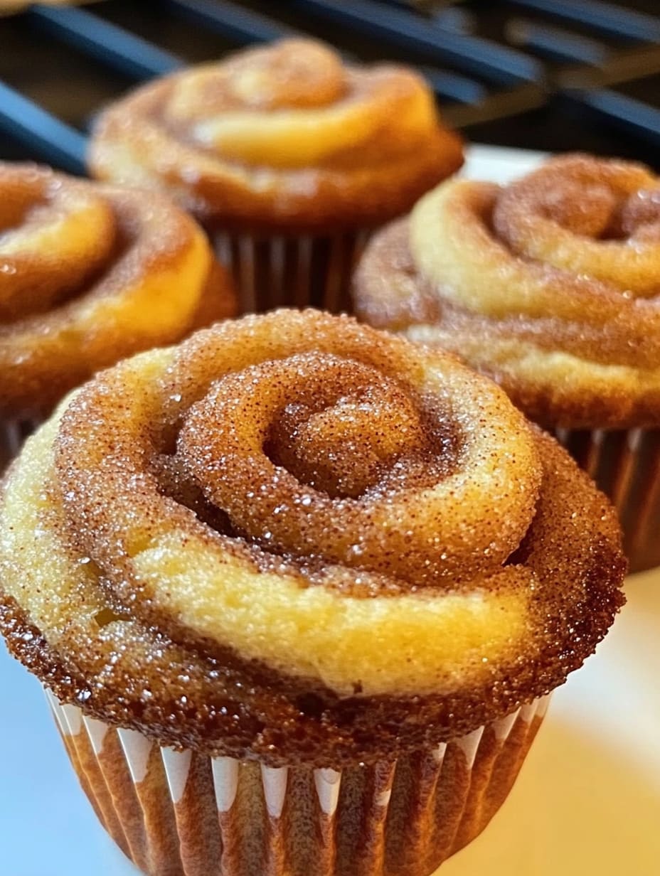 Cinnamon Sugar Swirl Muffins