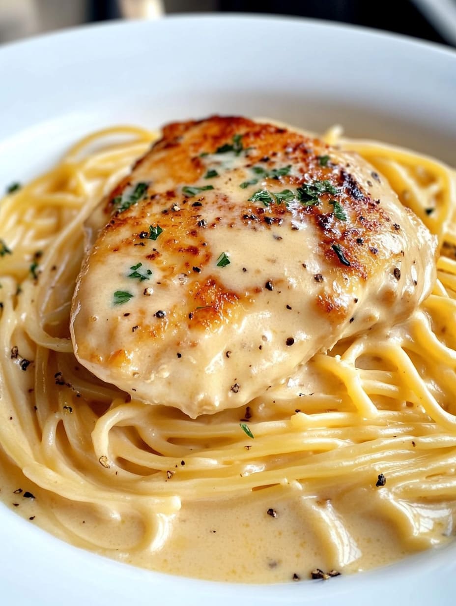 Creamy Angel Chicken Pasta