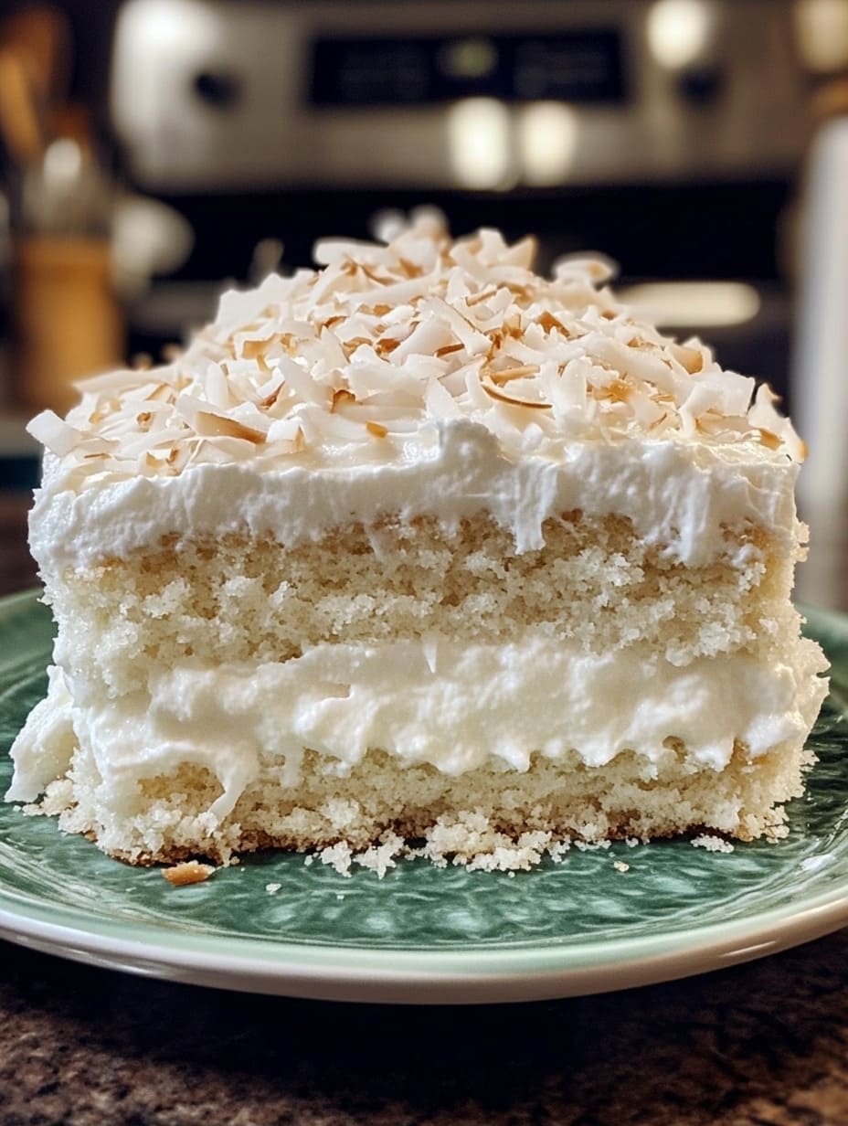 Creamy Coconut Cake