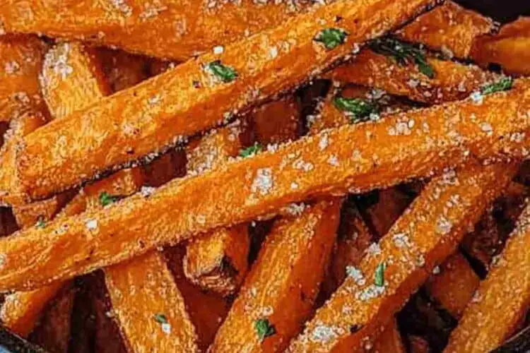 Crispy Air Fried Sweet Potato Fries