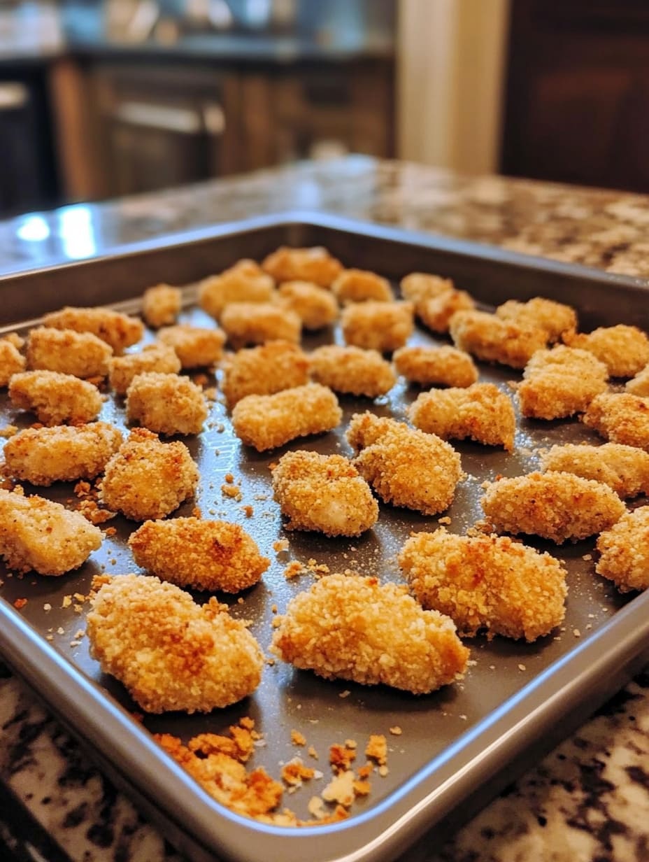 Crispy Baked Chicken Nuggets