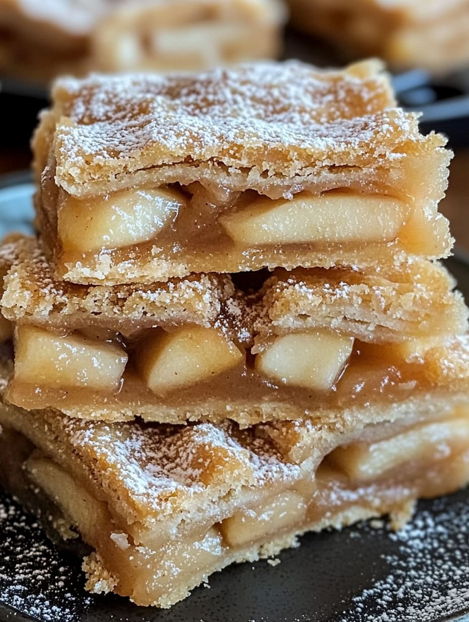 Flaky Apple Pie Bars