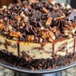 German Chocolate Cheesecake