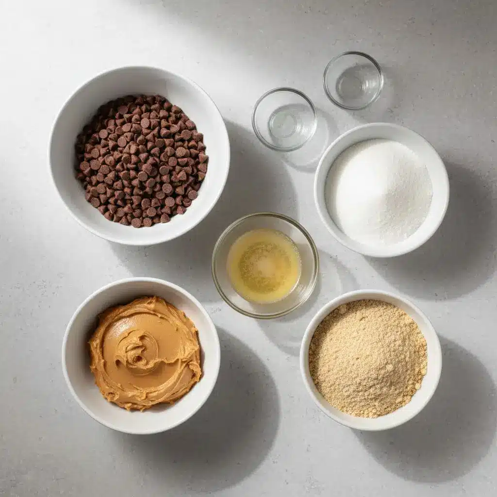 Giant Reese’s Peanut Butter Cup Pie ingredients
